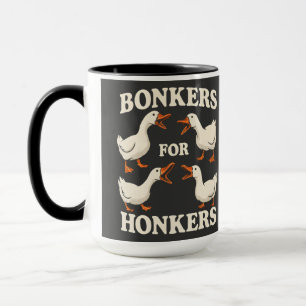 Caneca Louco Por Gansos Design De Ganso Ganso Amante Gi
