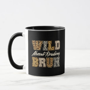 Caneca Louco por Leitura - Professor(a) de Impressão de A
