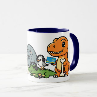 Caneca Louco por Livros