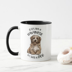 Caneca Louco sobre Havanês