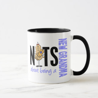 Caneca Loucos sobre ser um azul novo da avó 1