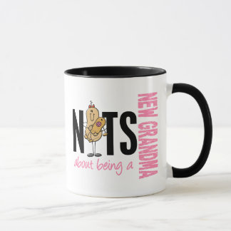 Caneca Loucos sobre ser um rosa novo da avó 1