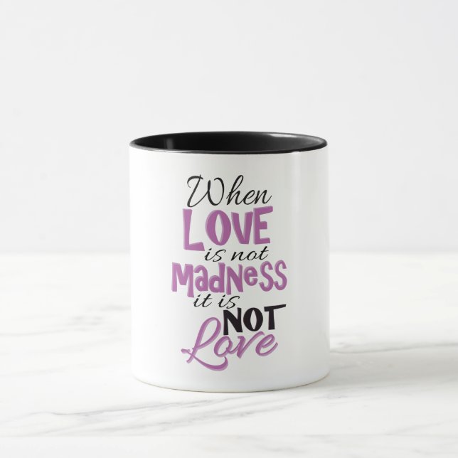 Caneca Loucura de Amor (Centro)