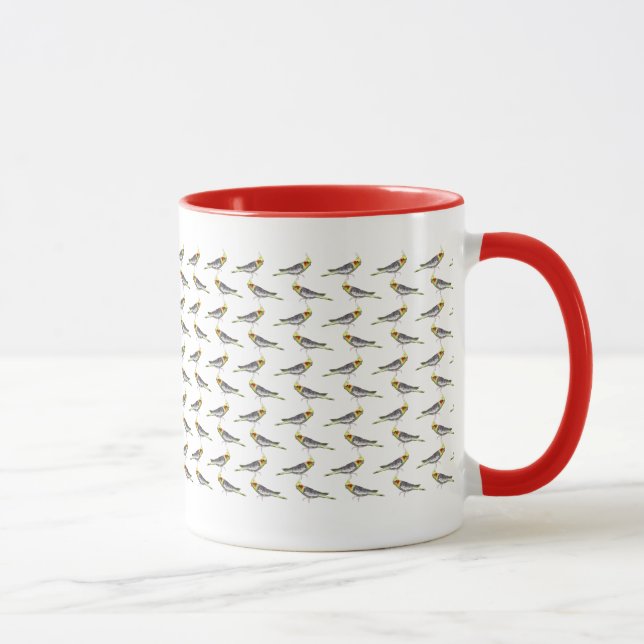 Caneca Loucura de Calopsita (Direita)