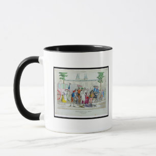 Caneca Louis XVI e sua família tomados ao templo