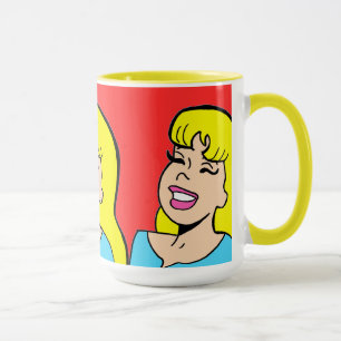 Caneca Loura Bombshell Comic Strip Coffee Mug
