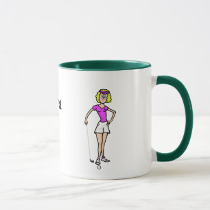 Caneca Loura-de-dama Golfer Mug