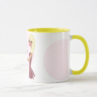 Caneca louro ondulado de Cutie | do cupcake 311-Daisy