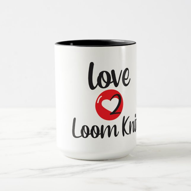 Caneca Love 2 Loom Knit (Centro)