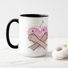 Caneca LoVe, AmOr in Sign Language