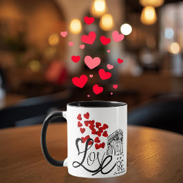 Caneca Love and Monument Personalized Mug