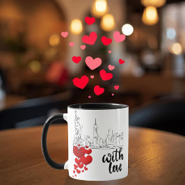 Caneca Love and Monument Personalized Mug