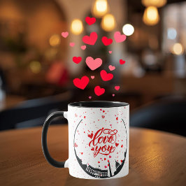 Caneca Love and Monument Personalized Mug