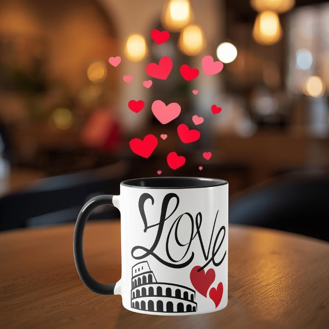 Caneca Love and Monument Personalized Mug (Criador carregado)