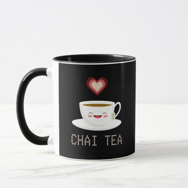 Caneca Love Chai Tea (Esquerda)