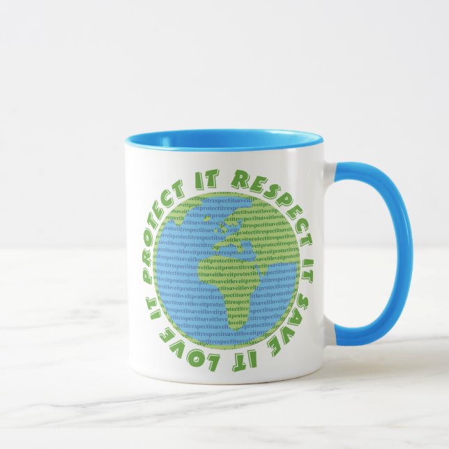 Caneca Love Earth Mugs (Direita)