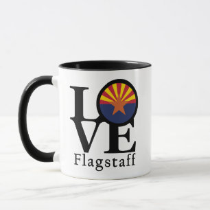 Caneca LOVE Flagstaff Aizona 11oz