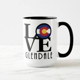 Caneca LOVE Glendale Colorado 15oz