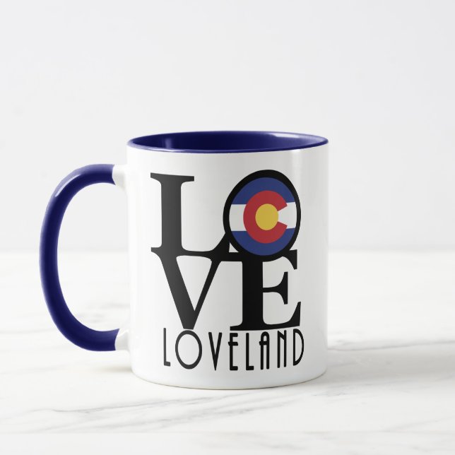 Caneca LOVE Loveland Colorado (Esquerda)