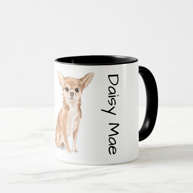 Caneca Love My Chihuahua  (Frente Esquerda)