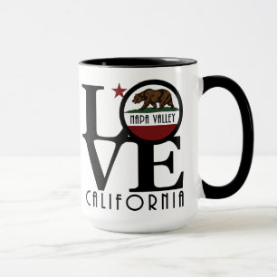 Caneca LOVE Napa Valley California 15oz