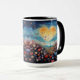 Caneca Love Shines Wilfire Bright Mug