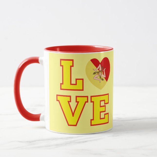 Caneca LOVE Sicília (Esquerda)