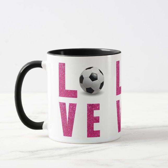 Caneca Love Soccer (Esquerda)