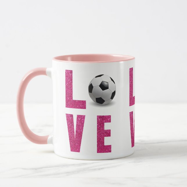 Caneca Love Soccer (Esquerda)