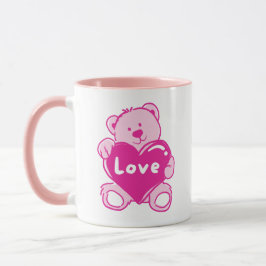 Caneca Love Teddy Bear