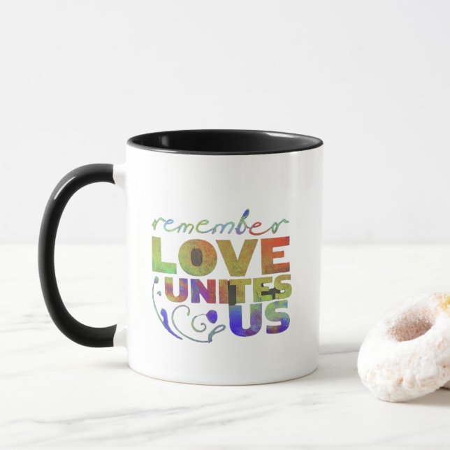 Caneca Love Unites (Com Donut)