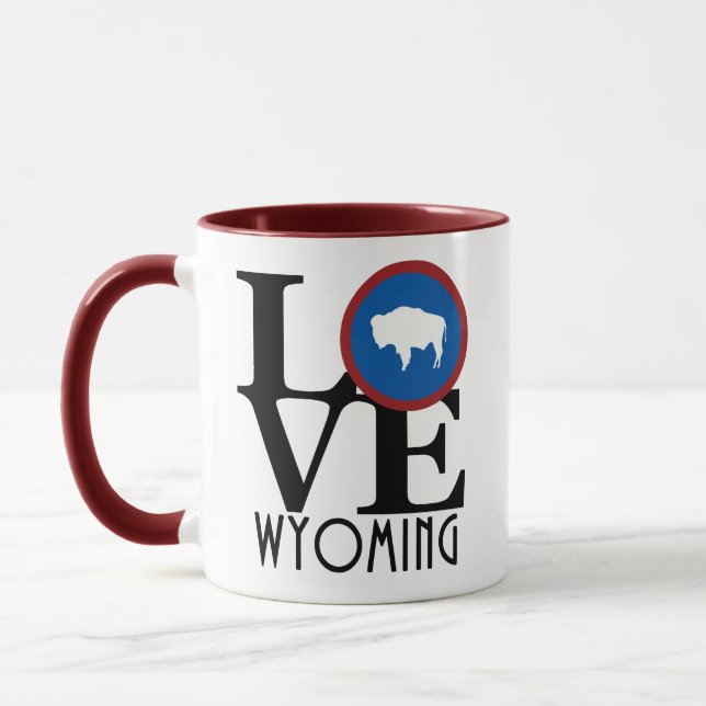 Caneca LOVE Wyoming 11oz (Esquerda)