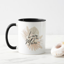 Caneca 'Love You Mom' Mother's Day Birthday Gift