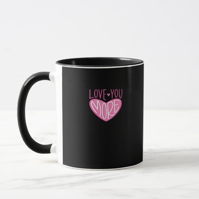 Caneca Love You More Contemporary Design  (Esquerda)