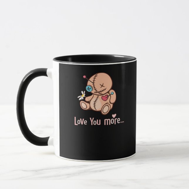 Caneca Love You More Minimal Design  (Esquerda)