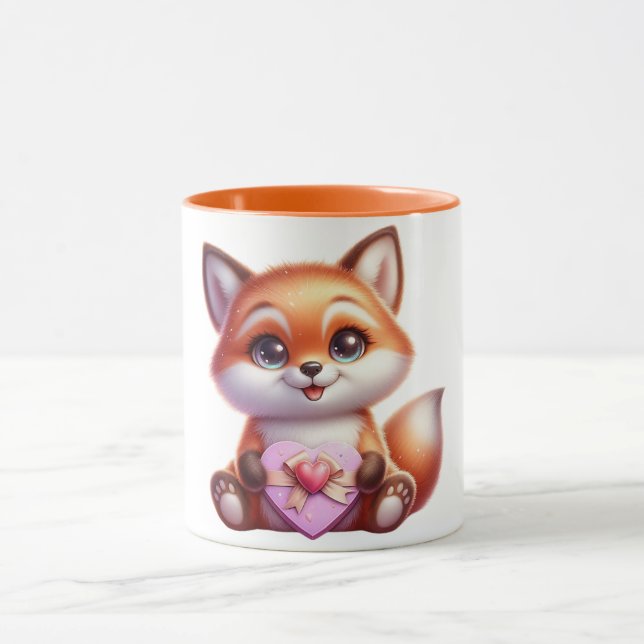 Caneca Lovely Fox (Centro)