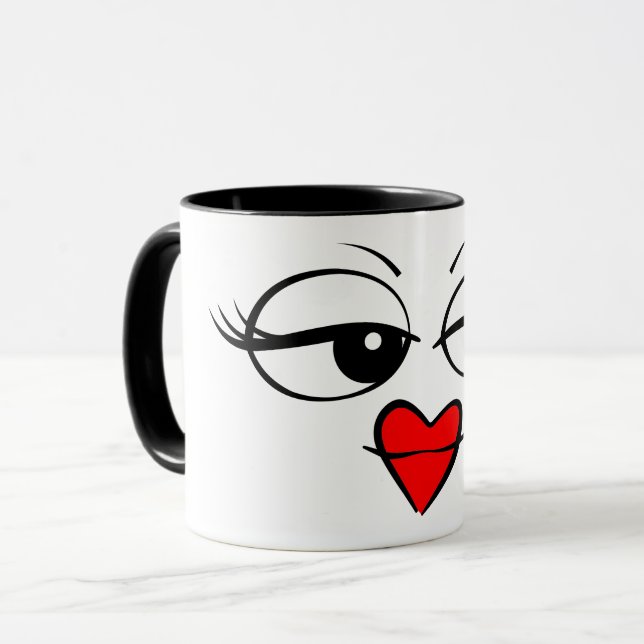 Caneca Lovergirl Combo Mug (Frente Esquerda)