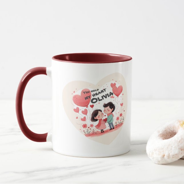 CANECA LOVER'S MUG (Com Donut)