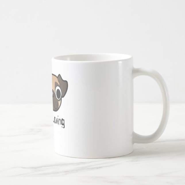 Caneca Loving do Pug (Direita)