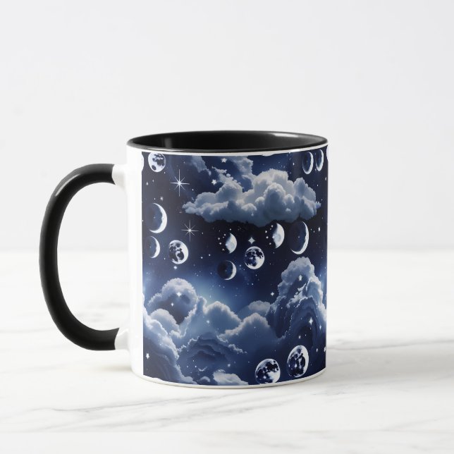 Caneca - Lua Celestial Prata (Esquerda)