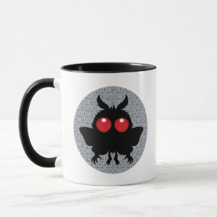 Caneca Lua Cheia da Perdição Mothman Bonzinho Críptido
