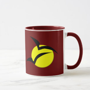 Caneca Lua cheia e morcegos