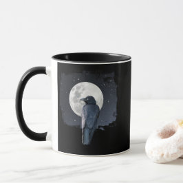 Caneca Lua Fria da Floresta Corvo
