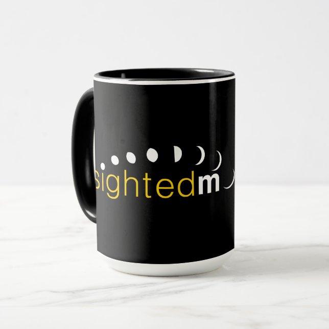 Caneca Lua Vista ponto com (Frente Esquerda)