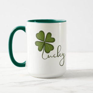 Caneca Lucky Four Folha Clover