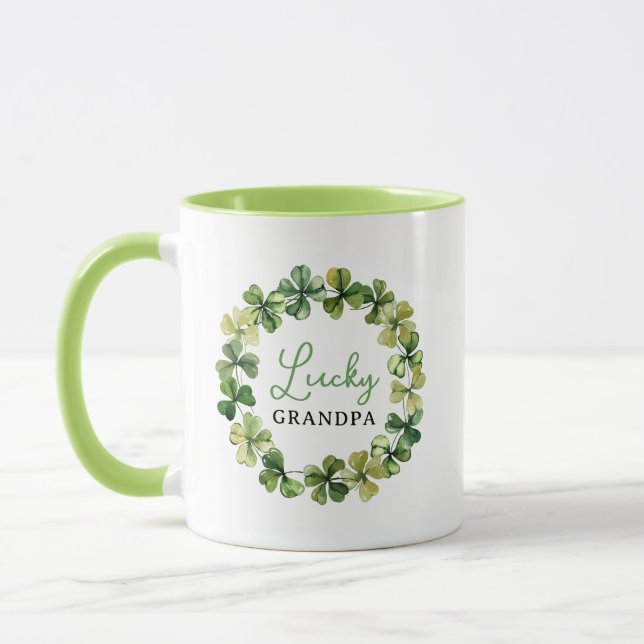 Caneca Lucky Grandpa Personalizado Gift Mug (Esquerda)