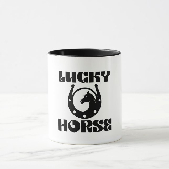 Caneca Lucky Horse Fúria Mug - Charme e Boa sorte (Centro)