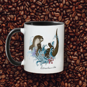 Caneca Lúdica Baleia Azul Otária Caprichosa do Rio Salpic
