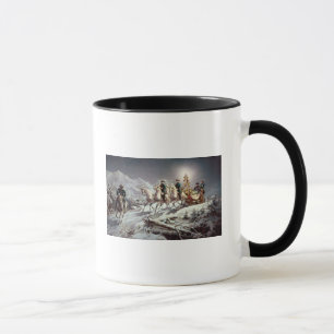 Caneca Ludwig II de Baviera Sleighing na noite