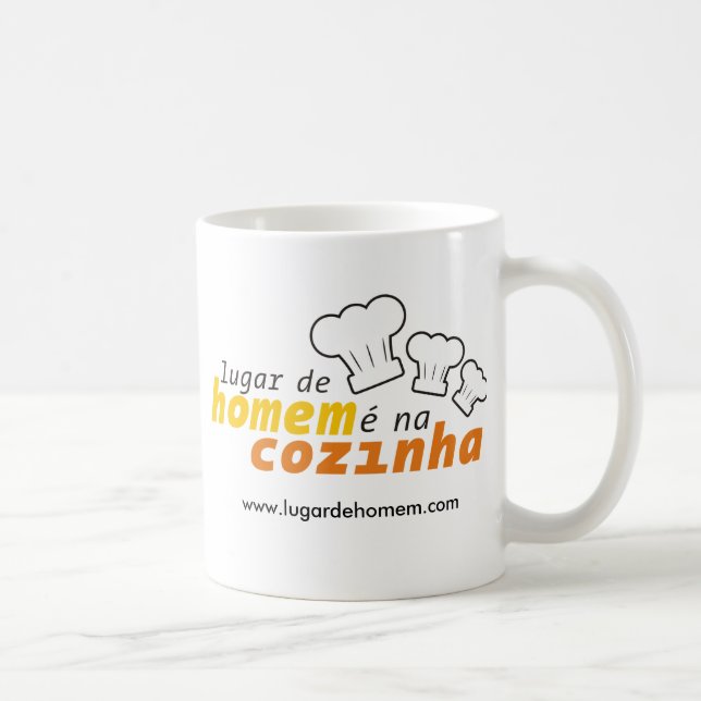 Caneca Lugar de Homem é na Cozinha (Direita)